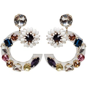 Jewels on Flower Earring [ 8차 입고! ]